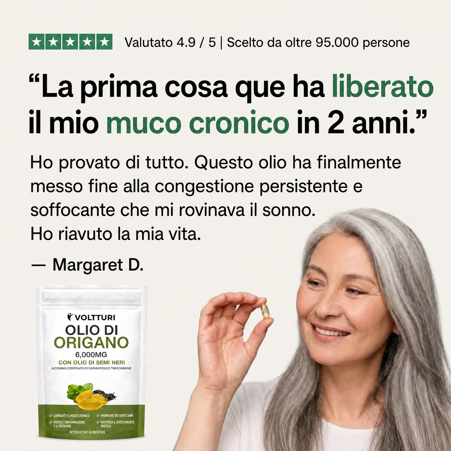 VOLTTURI OLIO DI ORIGANO E CUMINO NERO — LIBERA DAL MUCO CRONICO