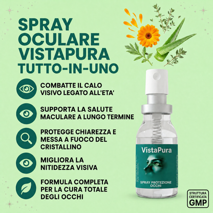 VistaPura — Spray Oculare alla Luteina