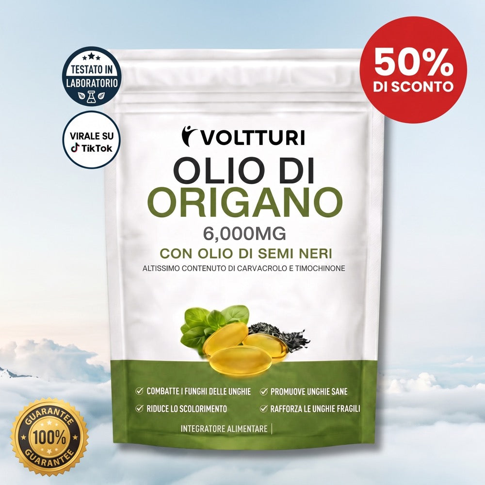 Voltturi Olio di Origano e Cumino Nero - 50% di sconto