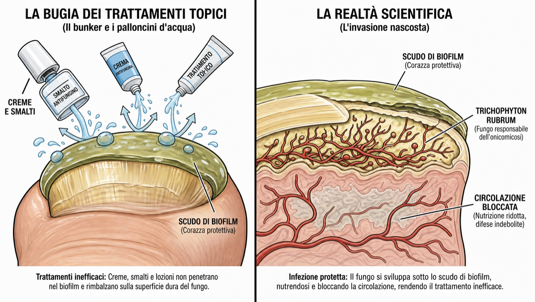 La menzogna delle creme in superficie vs la realtà scientifica