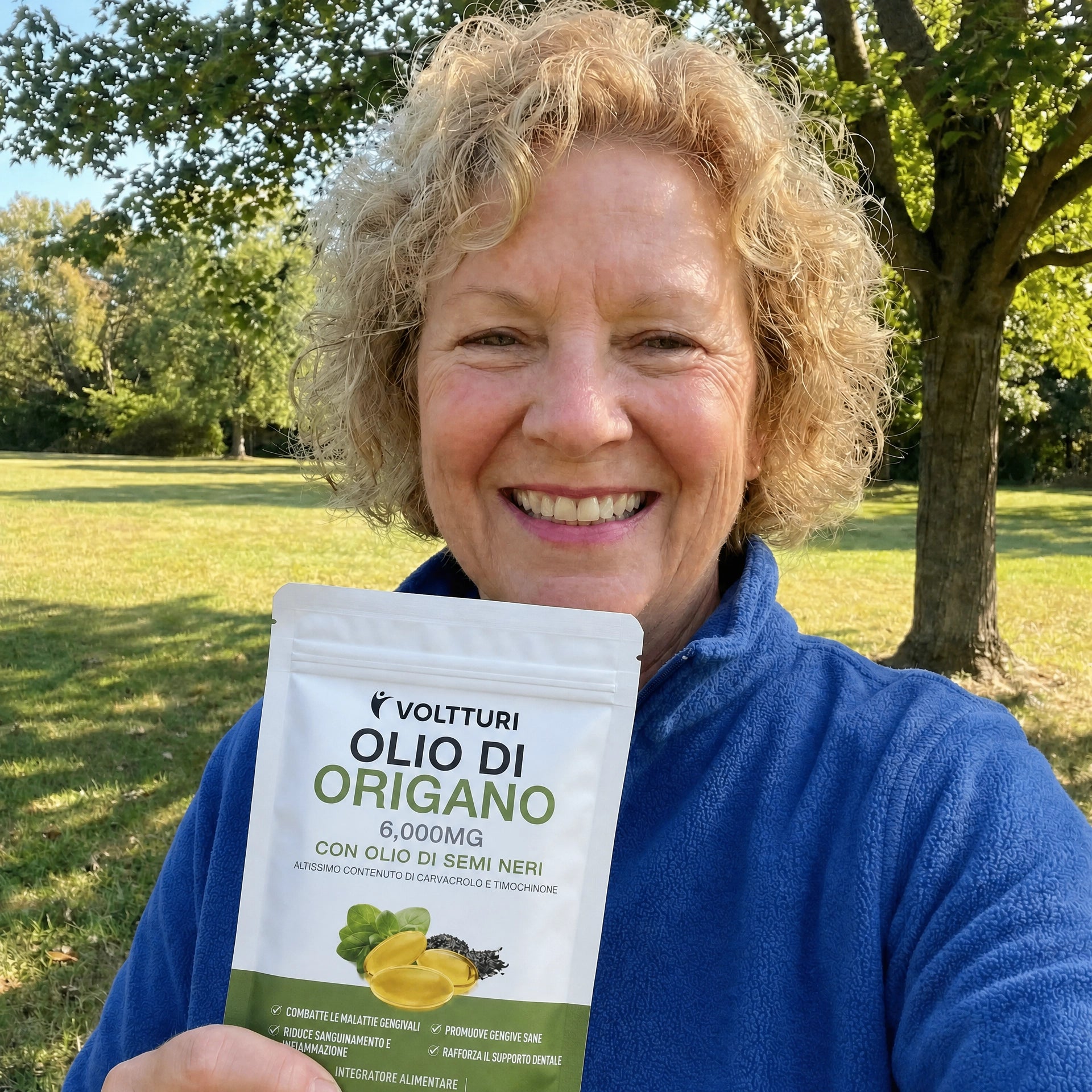 Chiara A. con Voltturi Olio di Origano e Cumino Nero